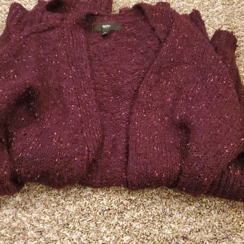 Mossimo  Purple Cardigan Size S